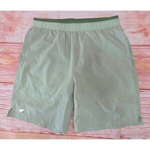 Fabletics Light Green Athletic Shorts Small Elastic Waistband & Drawstring Closu